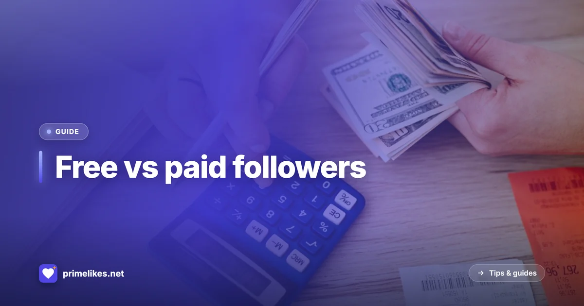 Free vs paid followers compared
