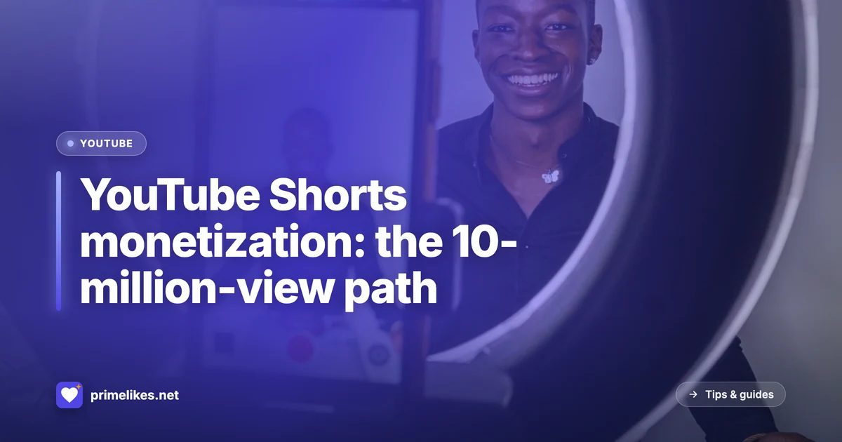 Reaching 10 million YouTube Shorts views for monetization